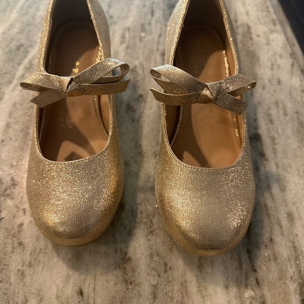 Girls' Starlet Glitter Bow Detail Dress Heels (Youth) WORN FOR TRY ON ONLY!!